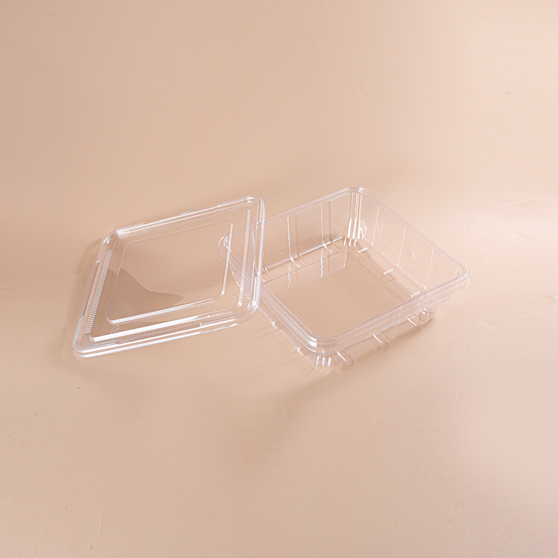 Contenedor de PET para pasteles, ideal para supermercados y tiendas de alimentación Contenedor de PET para pasteles, ideal para supermercados y tiendas de alimentación